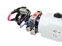 Detailansicht Gleichstromaggregat, einfachwirkend, 800 W