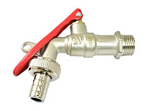 Auslauf-Kugelhahn, abschliessbar