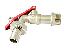 Auslauf-Kugelhahn, abschliessbar