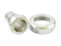 Detailbild Schlauchstutzen mit Überwurfmutter