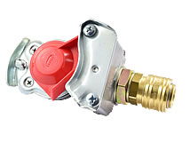 Kupplungskopf mit Druckluftkupplung, geschlossen