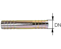 Doppelschlauchtülle, schwere Ausführung 