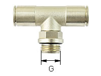 T-Einschraubverschraubung, einstellbar