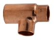 Lötfitting aus Kupfer, T-Stück reduziert Lötfitting aus Kupfer, T-Stück reduziert