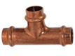 Pressfitting aus Kupfer, T-Stück Pressfitting aus Kupfer, T-Stück