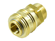 Druckluftkupplung Muffe mit Außengewinde