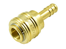 Druckluftkupplung Muffe mit Schlauchanschluss