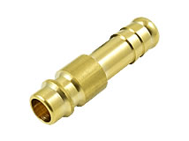 Druckluftkupplung Stecker mit Schlauchanschluss