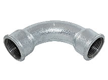 Bogen 90° (beidseitig Innengewinde) Bogen 90° (beidseitig Innengewinde)