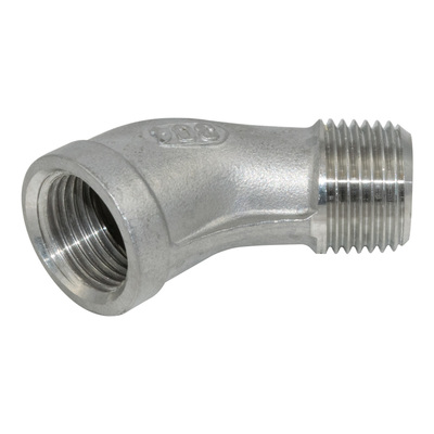 Edelstahl Winkel 45° IG/AG