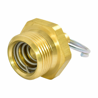 Wasserablassventil für Gewinde M22x1,5