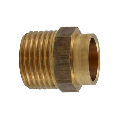 Lötfitting aus Rotguss, Übergangsnippel