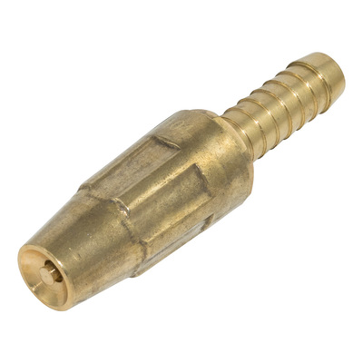 Messingspritzdüse mit Schlauchtülle, Schlauchnennweite DN19, Düsen-Ø 6,4mm