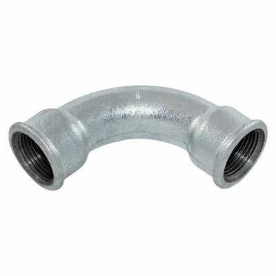 Bogen 90°, Temperguss