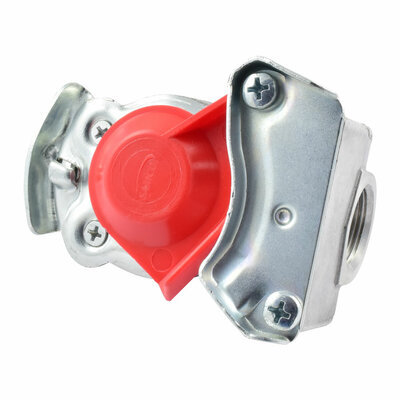 Kupplungskopf f&uuml;r Zugmaschine DIN 74254, rot (Vorratsleitung), M22x1,5