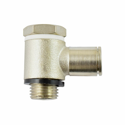 Winkel-Schwenkverschraubung mit PUSH-IN Ø 6mm, Außengewinde G1/4A