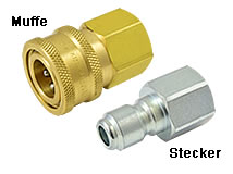  Hochdruck-Schnellverschlusskupplung Typ: Low-Cost 