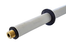  G1/4 Außengewinde Aluminium-Lanze für Waschbürsten