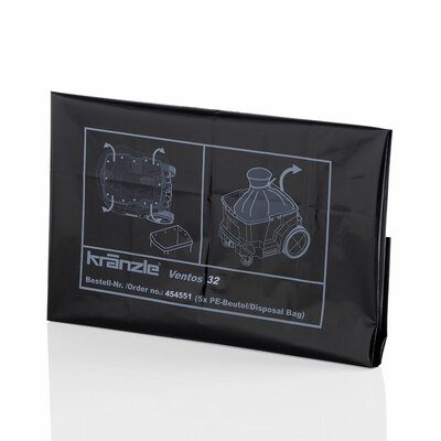 454551 Entsorgungsbeutel 5St. 30l für Ventos 32 L/PC - Kränzle Original