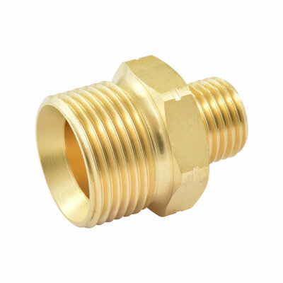 Gegennippel M22x1,5 - G1/4A-Außen