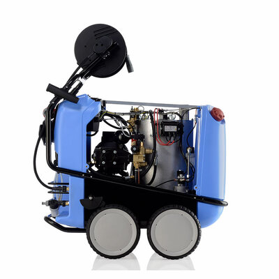 Kränzle therm-RP 1400 mit Schlauchtrommel und Heizschlange