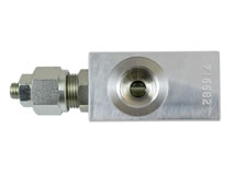 Seitenansicht Druckbegrenzungsventil 30 l/min