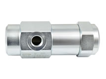 Seitenansicht Entsperrbares Rückschlagventil VUPSL