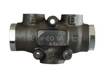 Stromteiler (doppeltwirkend) für kleine Volumenströme Stromteiler (doppeltwirkend) für kleine Volumenströme