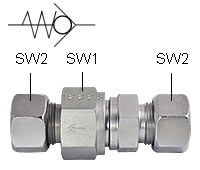 Rückschlagventil, Typ RHD 