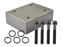 Details Abdeckplatte NG 10 mit Zubehör