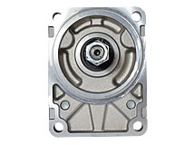 Vorderansicht Zahnradpumpe, deutscher „Bosch“-Flansch