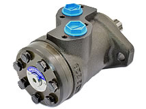 Rückansicht Hydraulikmotor (Zahnringmotor) Typ: OMP