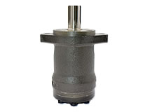 Ansicht von unten Hydraulikmotor (Zahnringmotor) Typ: OMP