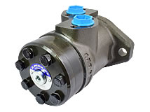 Rückansicht Hydraulikmotor (Zahnringmotor) Typ: OMP