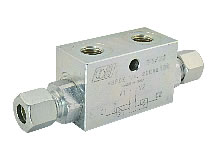 Entsperrbares Doppelrückschlagventil Entsperrbares Doppelrückschlagventil