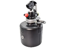 6l Kunststoff-Öltank mit Pumpe, Adapter, Halter (Pumpe muss separat bestellt werden)