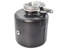 6l Kunststoff-Öltank mit Adapter und Halter