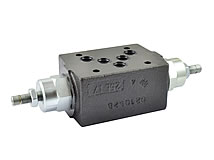 Rückansicht Drosselrückschlagventil IV-10-DRÜV.