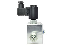 Seitenansicht Hub-Senkventil