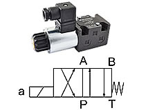 4/2-Wegeventil, (Symbol D)