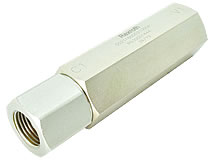 Druckbegrenzungsventil für den Leitungseinbau mit Kontermutter Druckbegrenzungsventil für den Leitungseinbau mit Kontermutter