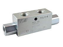 Entsperrbares Doppelrückschlagventil Entsperrbares Doppelrückschlagventil