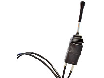 Detailansicht Fernbetätigung (per Kabelzug)