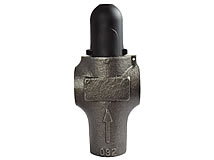 Druckbegrenzungsventil für den Leitungseinbau mit Kontermutter