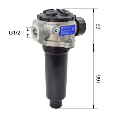 Rücklauffilter 45 l/min, G1/2