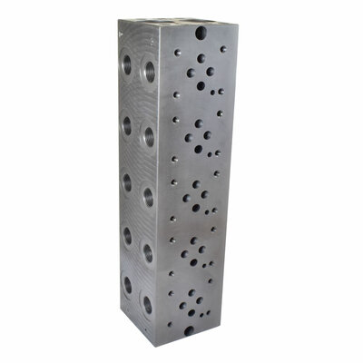 Mehrfachanschlussplatte, NG 6, 5 Sektionen