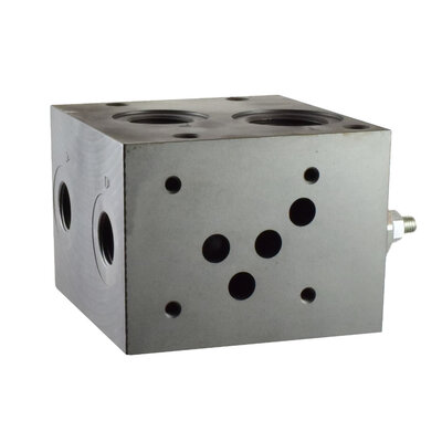 Mehrfachanschlussplatte mit Druckbegrenzungsventil, Nenngröße 10