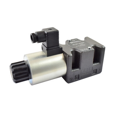 4/2-Wegeventil, direktgesteuert, Nenngröße 10 (Symbol H), 24V