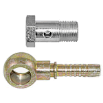 Ringnippel und Hohlschrauben