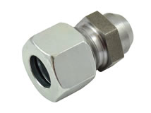 Isometrische Ansicht Einschweiß-Schottverschraubung Typ ESV